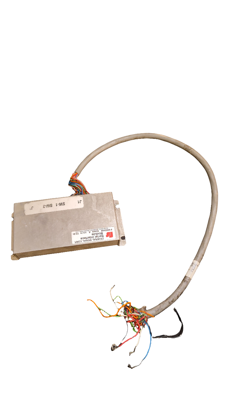 Federal signal serial interface module